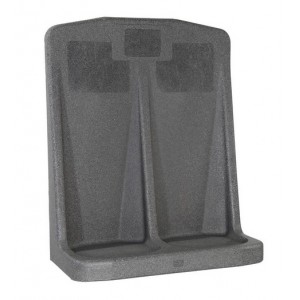 Commander Grey Double Extinguisher Stand for Foam & CO2 - CS14A/G